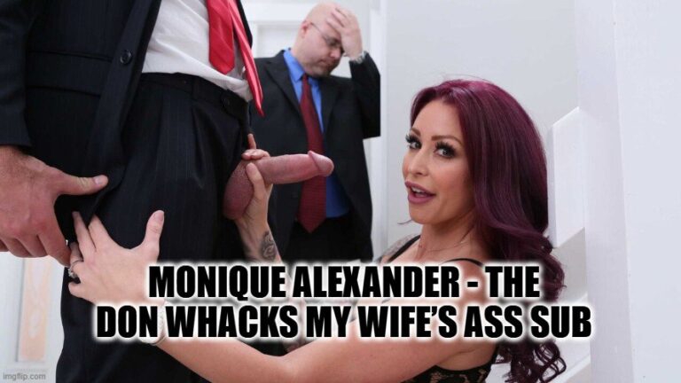 Monique Alexander - El Don le da una paliza a mi esposa sub