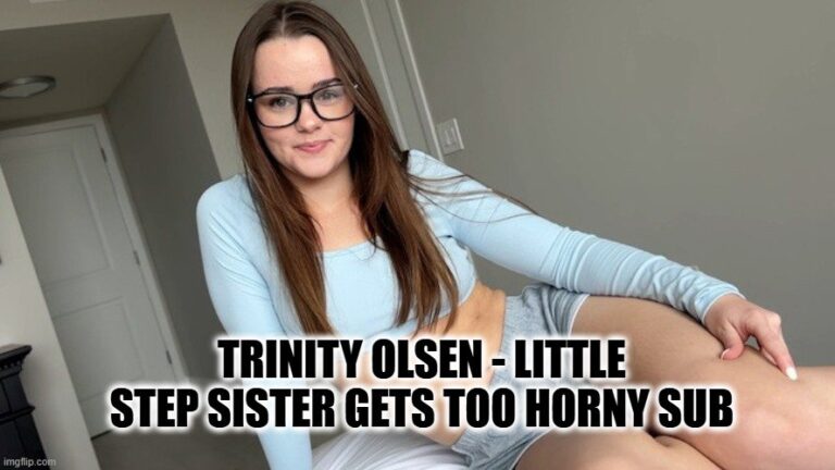 Trinity Olsen - La pequeña hermanastra se pone muy cachonda sub