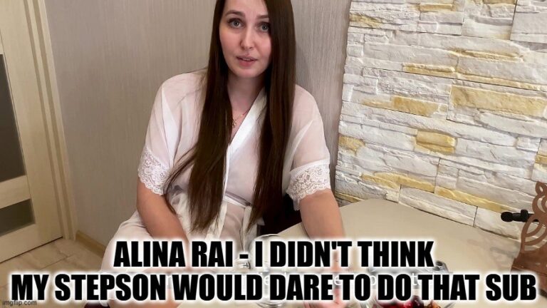 Alina Rai - No pensé que mi hijastro se atrevería a hacer eso.