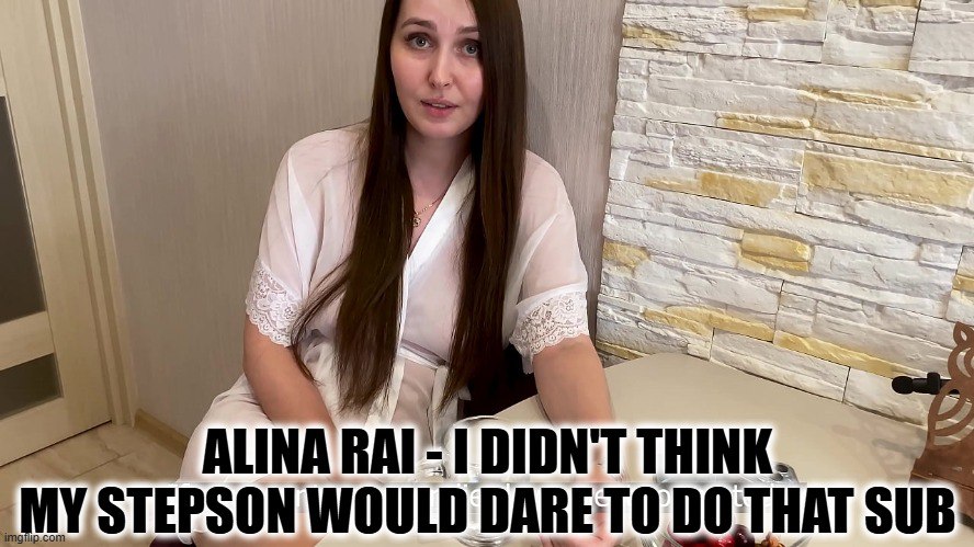 Alina Rai - No pensé que mi hijastro se atrevería a hacer eso. Alina Rai - No pensé que mi hijastro se atrevería a hacer eso.