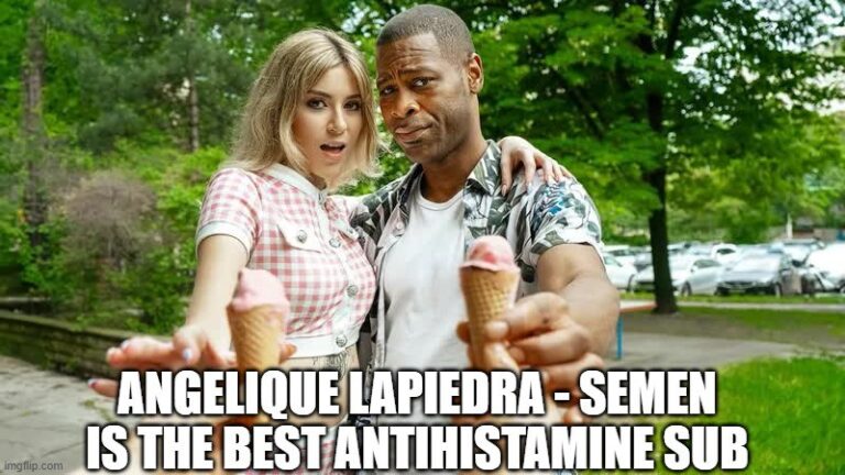 Angelique Lapiedra - El semen es el mejor subantihistamínico