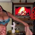 Mishell Morales - Zorra gorda se folla a su hijastro virgen